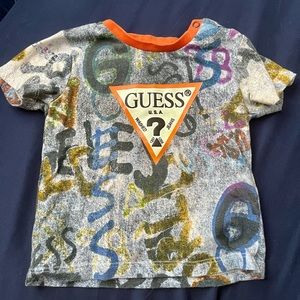 Short sleeve toddler boy shirt
